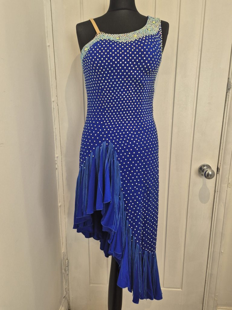 Latin Dress - Blue