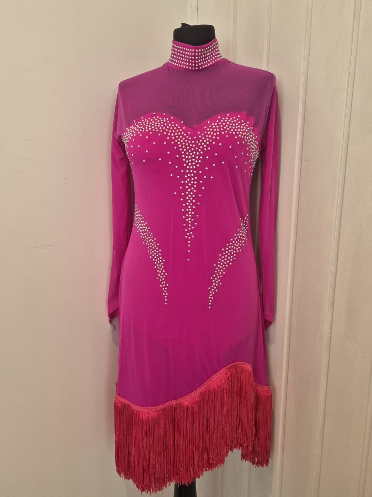 Latin dress - Pink