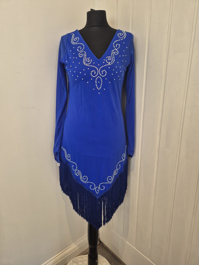 Latin Dress – Blue