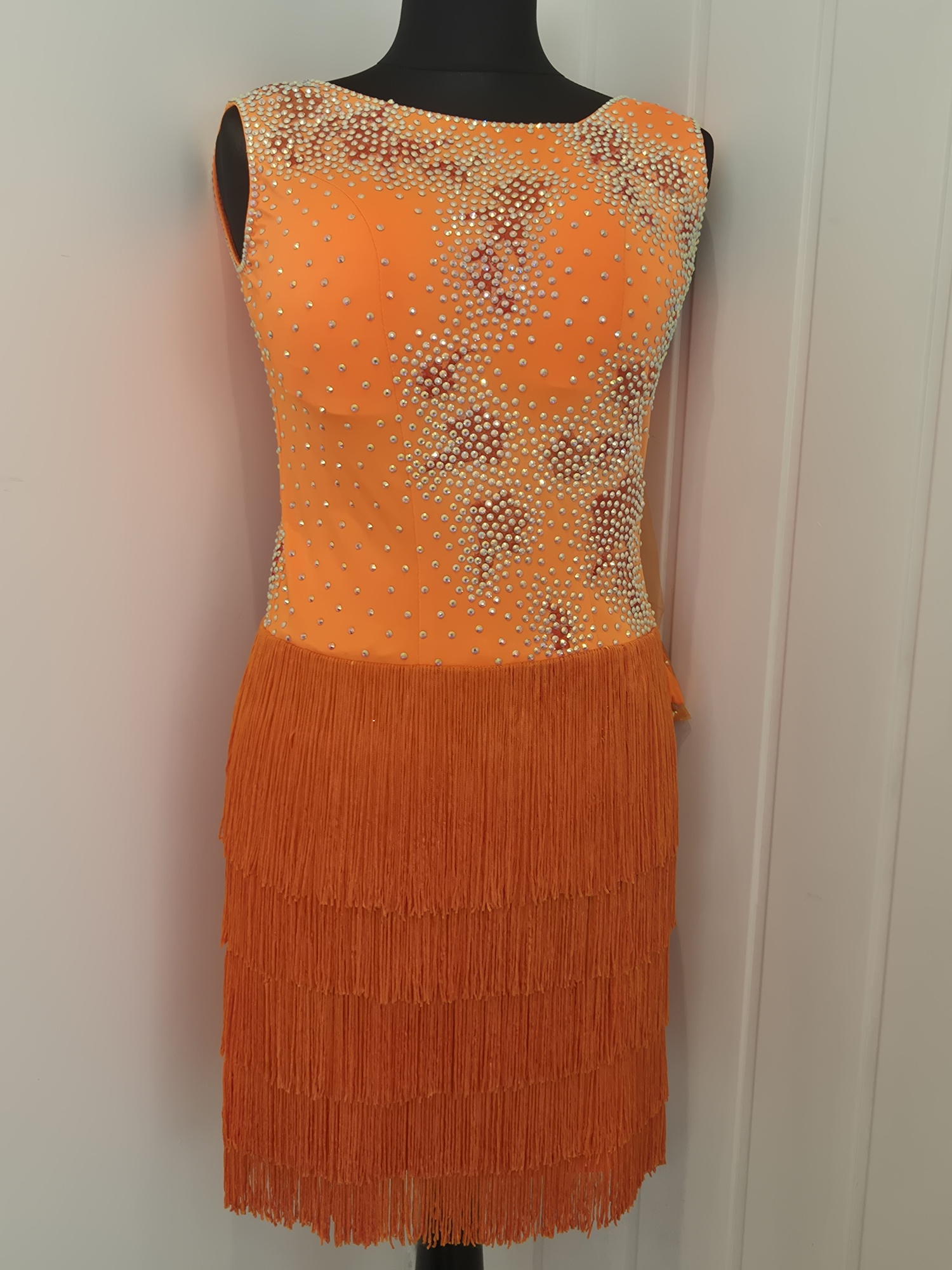 Latin Dress – Orange