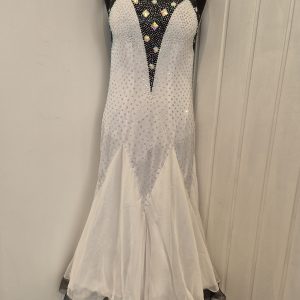 Ballroom Dress White & Black
