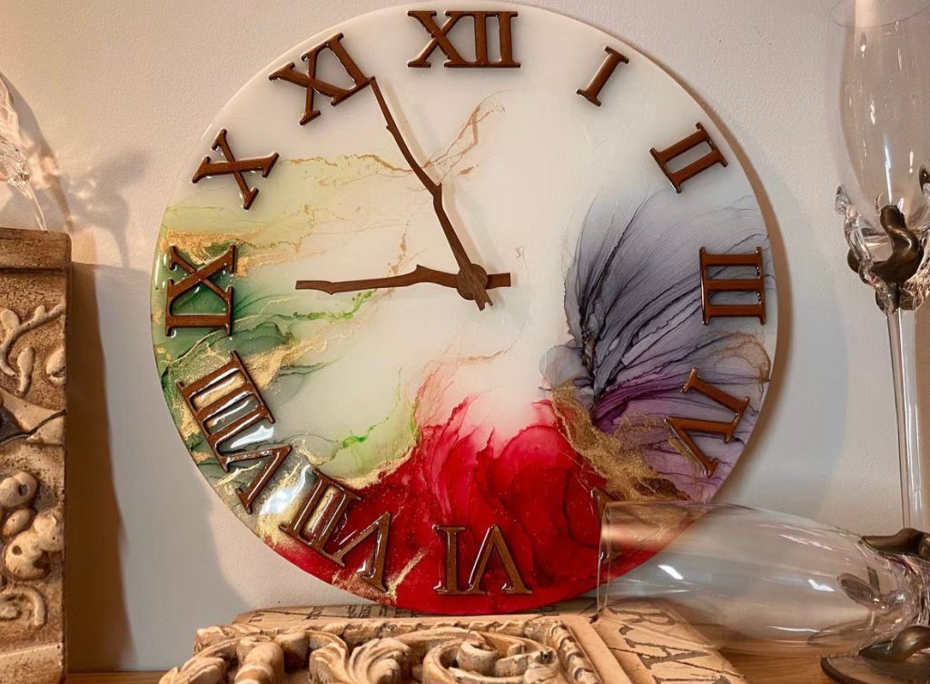Beautiful Clock Hand made especially for the auction winner