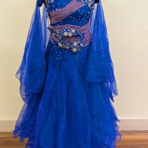 Royal blue ballroom
