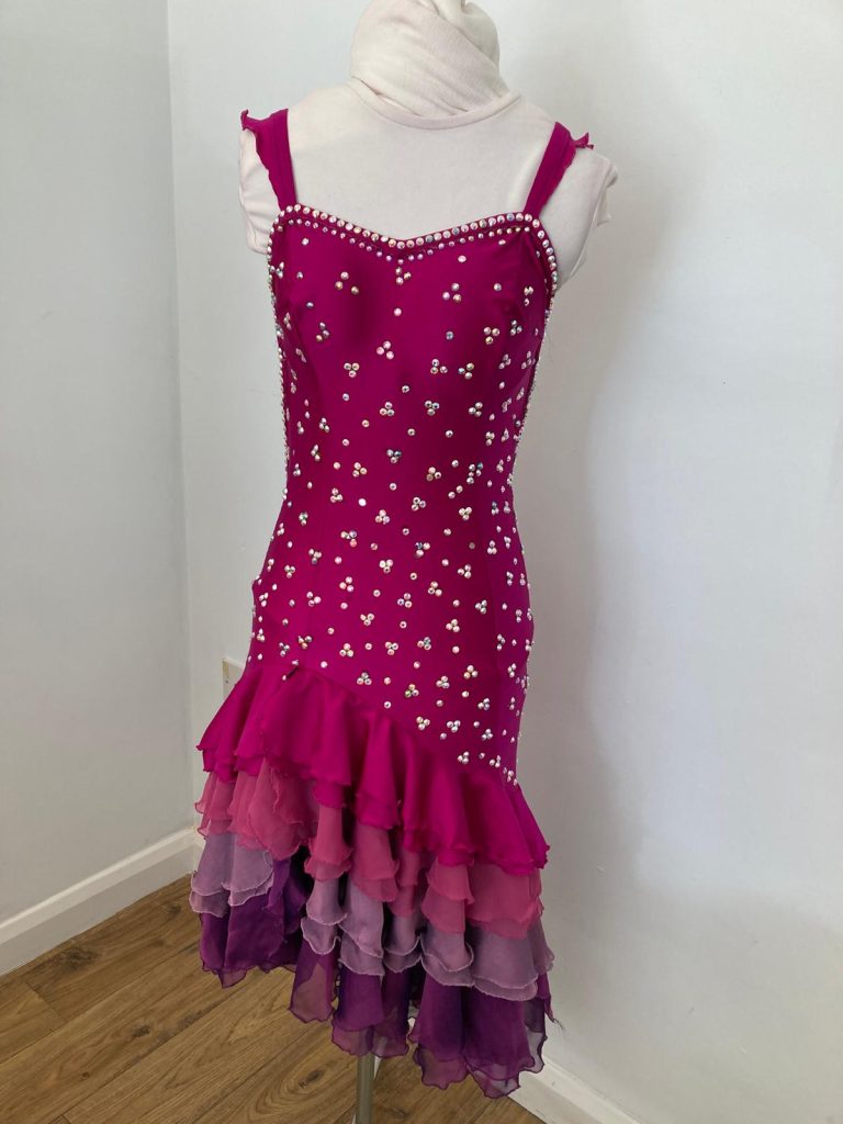 Hand made pink dress