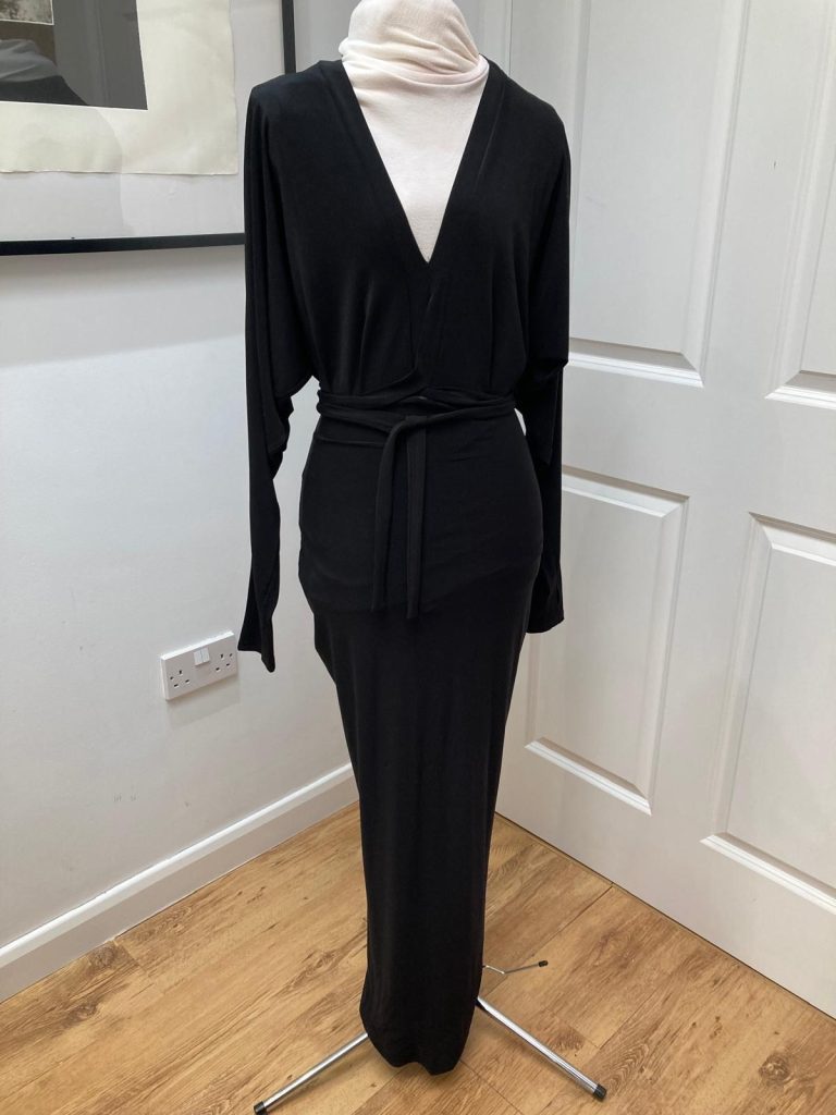 Black lycra practise dress